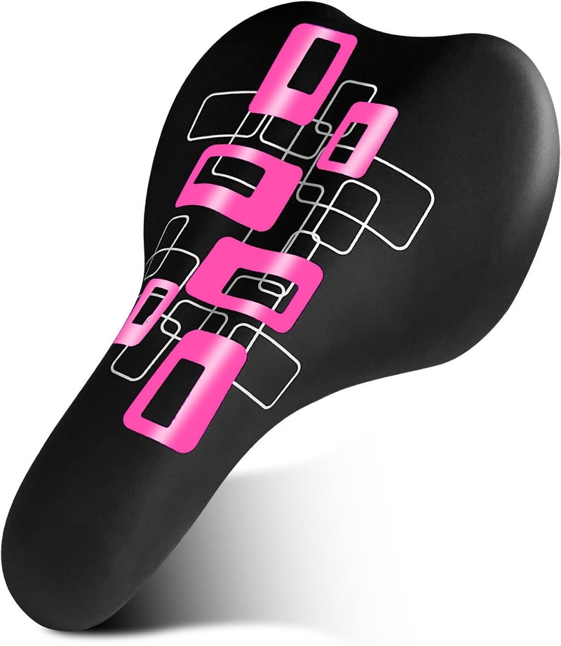 Soeenaper Kids Bike Seat for 14 16 18 20 24 Inch Child Replacement Saddle for Girls Boys 6010 - Image 1